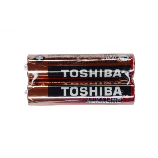 Батарейка, лужна, Toshiba, alkaline, LR3, розмір AAA, 1,5V, 4шт/уп